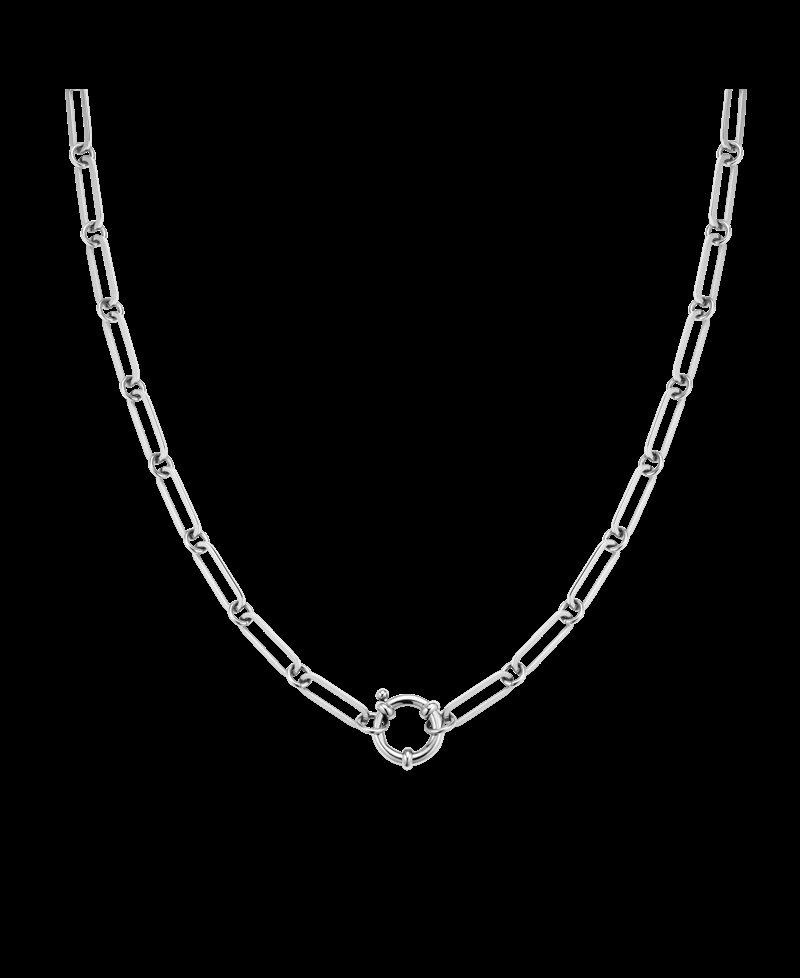 Rosefield Chunky Chain Necklace Silver