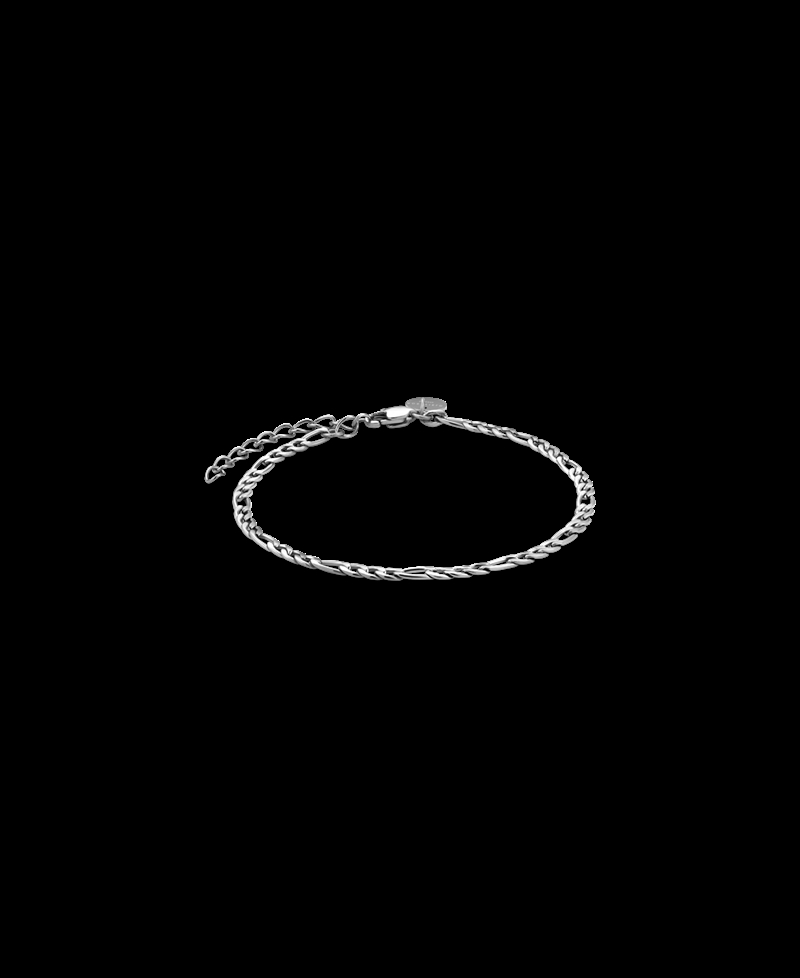 Rosefield Figaro Chain Bracelet Silver