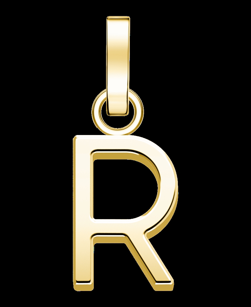 Rosefield Pendant Gold Letter R