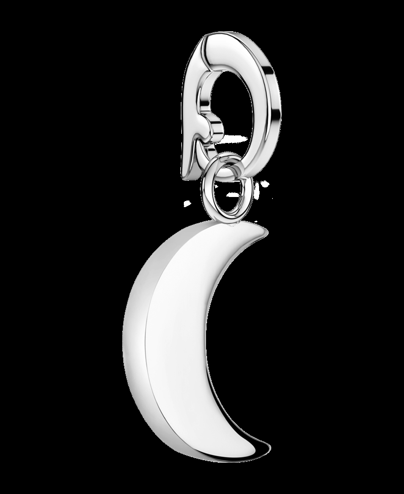 Rosefield Pendant Silver Symbol Moon