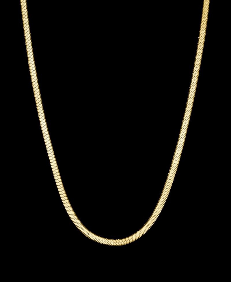 Rosefield Snake Necklace Gold